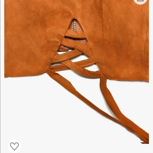 Boho cami top tie up (perfect for Coachella!!) - Picture 5 of 5